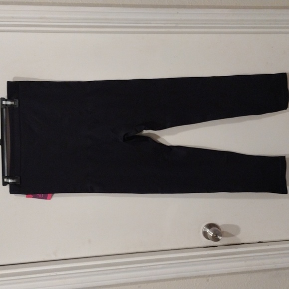NWT Empetua Black High Waisted Shaping Leggings Size 2XL-Layering Loungewear - Picture 7 of 7